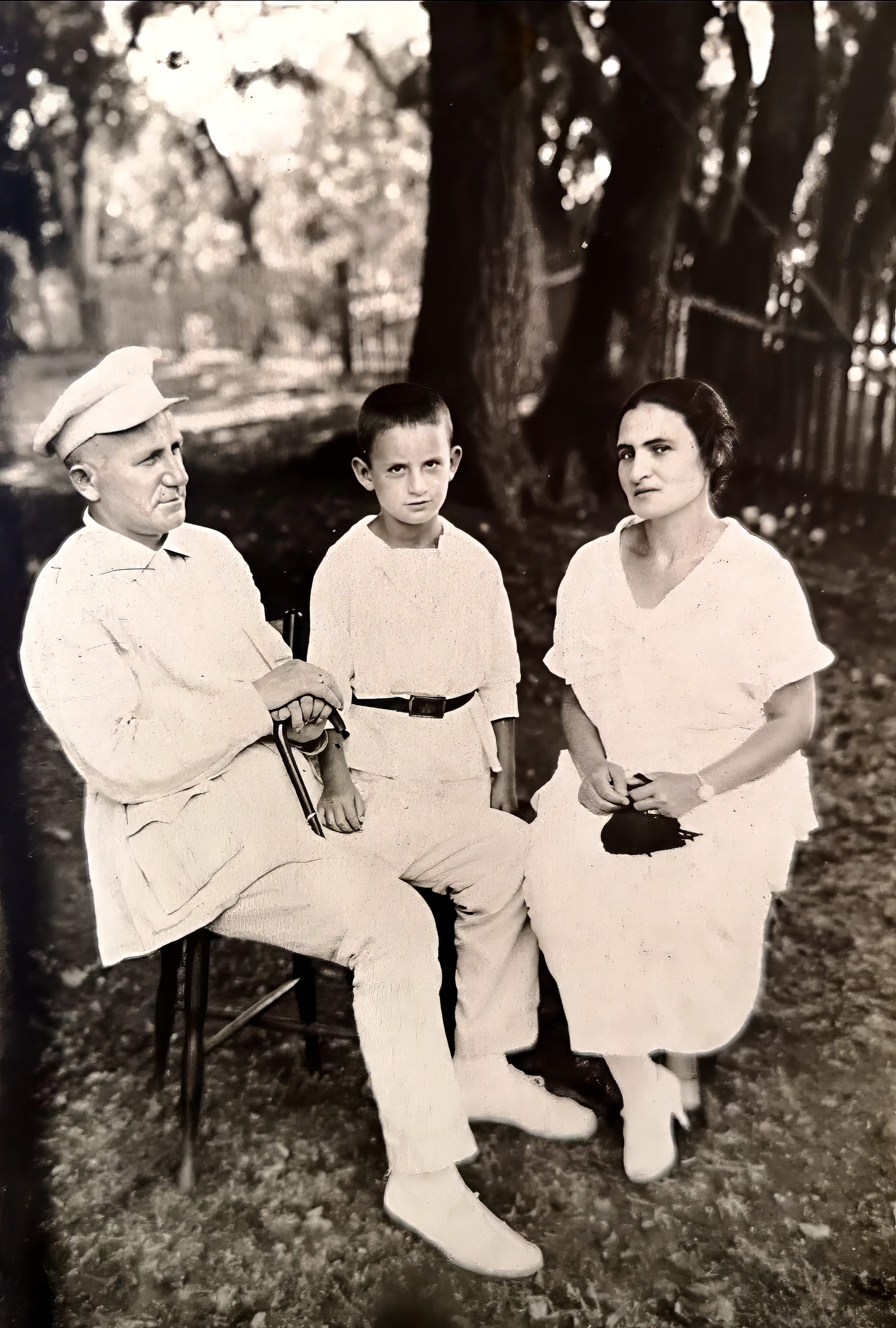 Семья Спектор в Иране, около 1929 года