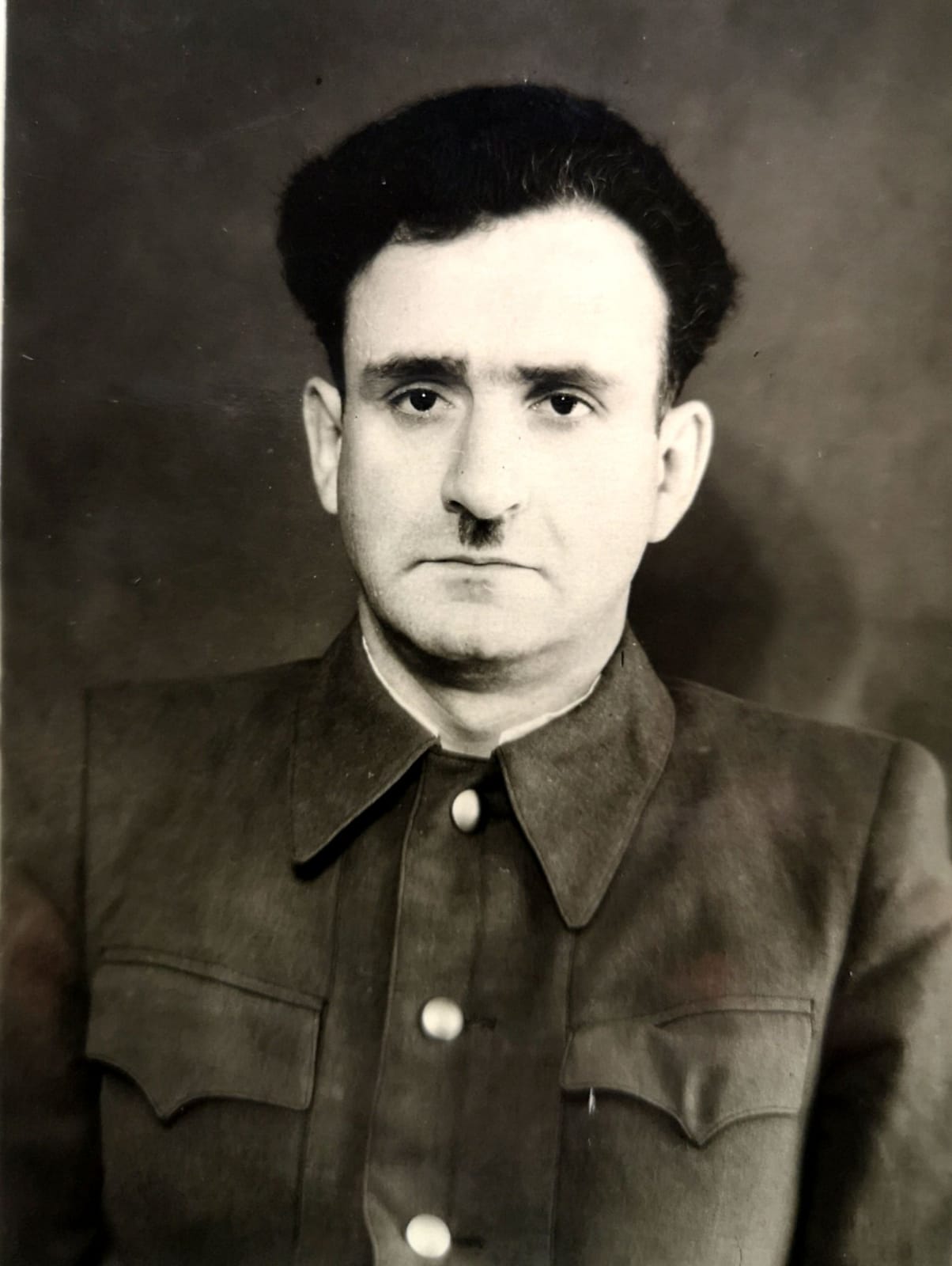 Наум Спектор в военной форме