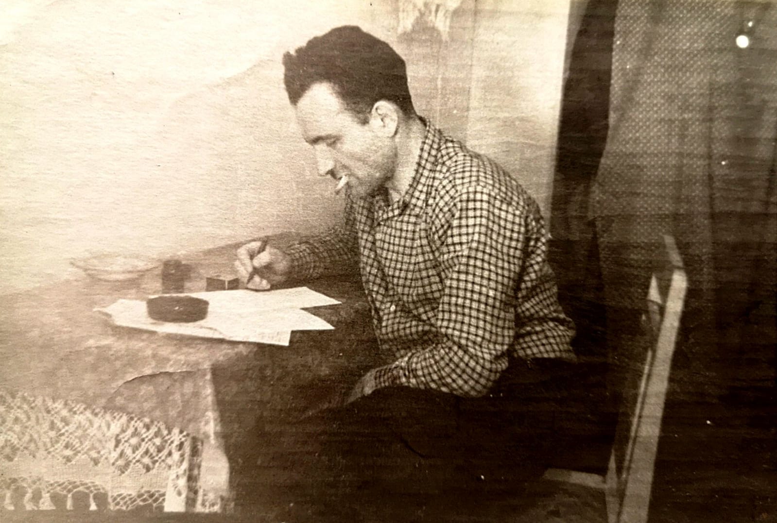 Наум Спектор за работой